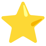 Звезда - Noto Color Emoji