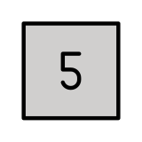 Клавиш: 5 - OpenMoji