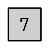 Клавиш: 7 - OpenMoji