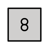 Клавиш: 8 - OpenMoji