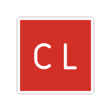 „CL“ в квадрат - OpenMoji
