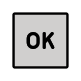 „Окей“ в квадрат - OpenMoji
