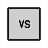 „VS“ в квадрат - OpenMoji