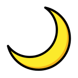 Полумесец - OpenMoji