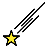 Падаща звезда - OpenMoji