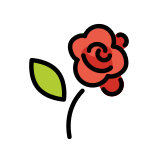 Роза - OpenMoji