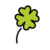 Четирилистна детелина - OpenMoji