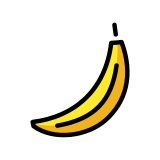 Банан - OpenMoji