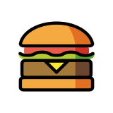 Хамбургер - OpenMoji