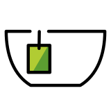 Чаена чаша без дръжка - OpenMoji