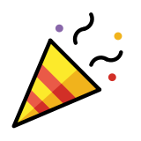 Конфети - OpenMoji