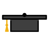 Шапка за дипломиране - OpenMoji
