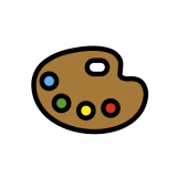 Палитра на художник - OpenMoji