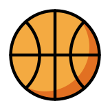 Баскетболна топка - OpenMoji