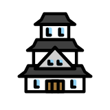 Японски замък - OpenMoji