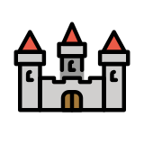 Замък - OpenMoji