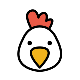 Кокошка - OpenMoji