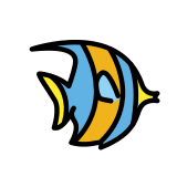 Тропическа риба - OpenMoji