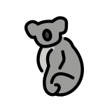 Коала - OpenMoji