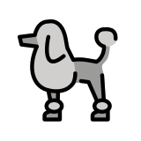 Пудел - OpenMoji