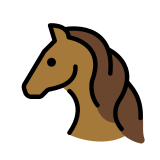 Муцуна на кон - OpenMoji