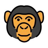 Лице на маймуна - OpenMoji
