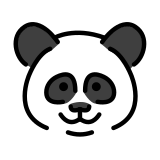 Панда - OpenMoji