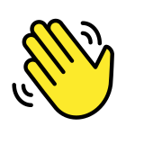 Махане с ръка - OpenMoji