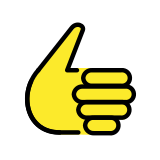 Палец нагоре - OpenMoji