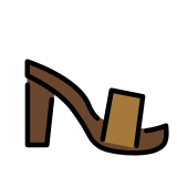Дамска отворена обувка - OpenMoji