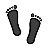 Стъпки - OpenMoji