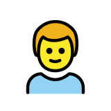 Момче - OpenMoji
