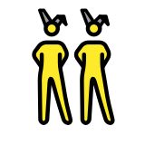 Забавляващи се хора - OpenMoji
