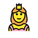 Принцеса - OpenMoji