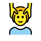 Масаж на лицето - OpenMoji