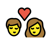 Целувка - OpenMoji