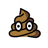 Изпражнение - OpenMoji