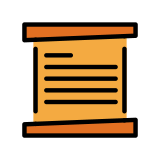 Свитък - OpenMoji