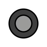 Бутон за избор - OpenMoji