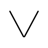 Бутон за надолу - OpenMoji