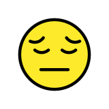 Угрижено лице - OpenMoji