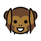 „не чух“ - OpenMoji