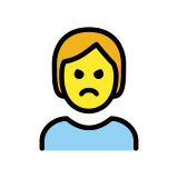 Нацупен човек - OpenMoji