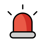 Полицейска лампа - OpenMoji