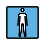 Мъжка тоалетна - OpenMoji