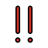 Двойна удивителна - OpenMoji