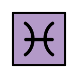 Зодиакален знак риби - OpenMoji