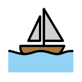 Яхта - OpenMoji