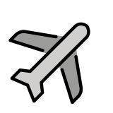 Самолет - OpenMoji