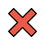 Кръстче - OpenMoji